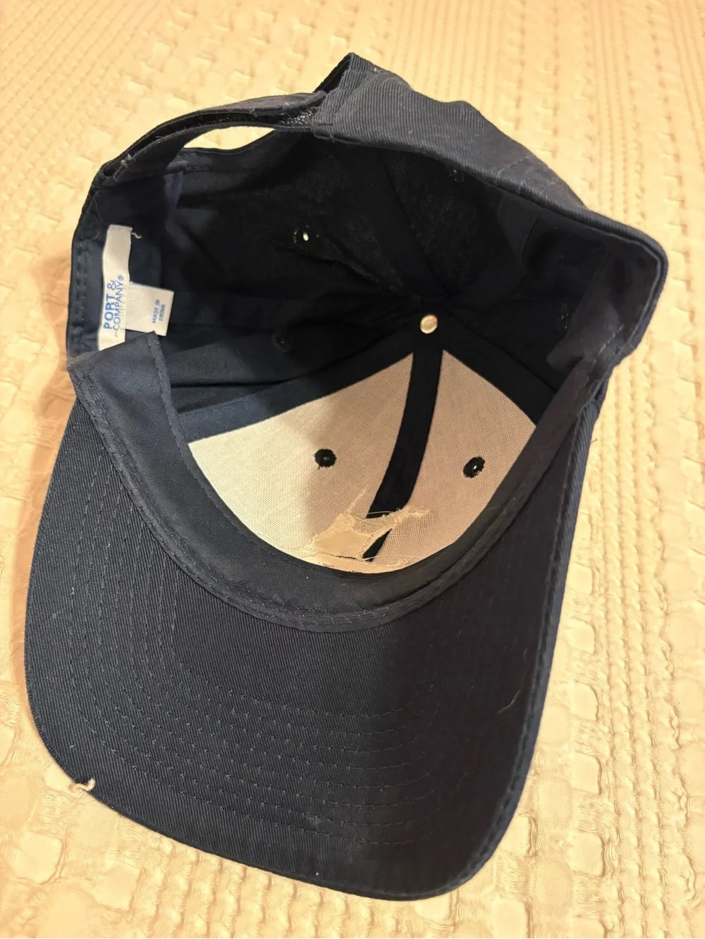 Cabin Bluff Dog Logo Baseball Cap